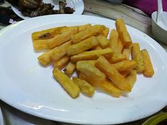 咸蛋黄焗南瓜条-金百万烤鸭店(马甸店)