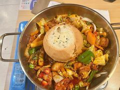 熔岩芝士铁板鸡-쌍화점 霜花店·朝鲜族料理(徐家汇店)