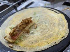 秘制香辣鸡腿扒煎饼-2颗鸡蛋煎饼(龙华8号仓店)