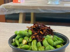 脆爽凉拌毛豆-靓靓蒸虾·头牌蒸虾(万松园玲珑店)