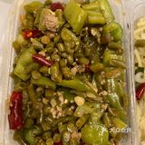 每次江西小炒吃饭都是必点菜 今天外卖点了两个菜