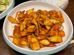 炒胡饼-靖远尕六美味羊羔肉