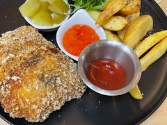 英式爆浆炸鱼-吃饼人西餐(南开店)