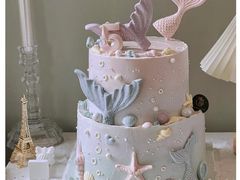 -咖咖熊蛋糕定制·英国蓝风车动物性淡奶油