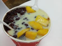 芒果红豆炼乳冰-美肴冰品·汉堡·牛腩饭(总店)