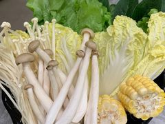 蔬菜拼盘-品也·鲍鱼鸡火锅(皇庭广场店)