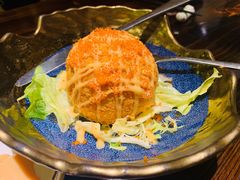 蟹籽熔岩土豆沙律-鸟鹏烧鸟居酒屋(熙龙湾店)