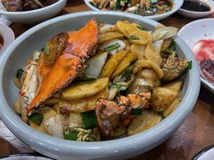 蟹炒年糕-水先生寧波菜(天一店)