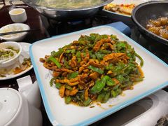 青椒干子炒肉丝-集贤门·徽菜(福田店)