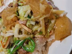 番茄鸡蛋盖浇饭-老头盖浇饭(南京新街口明瓦廊宏光酒店店)