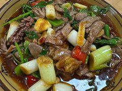 肝腰合炒-周师饭店