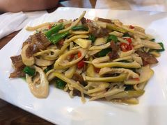 高山笋炒鲜肉-下梅人家土菜馆(历史文化餐厅度假区店)