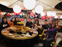 自助取餐区-日进一片海.生腌海鲜火锅.宵夜烧烤(三里屯总店)
