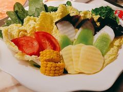 蔬菜拼盘-左庭右院鲜牛肉火锅(汇智广场店)