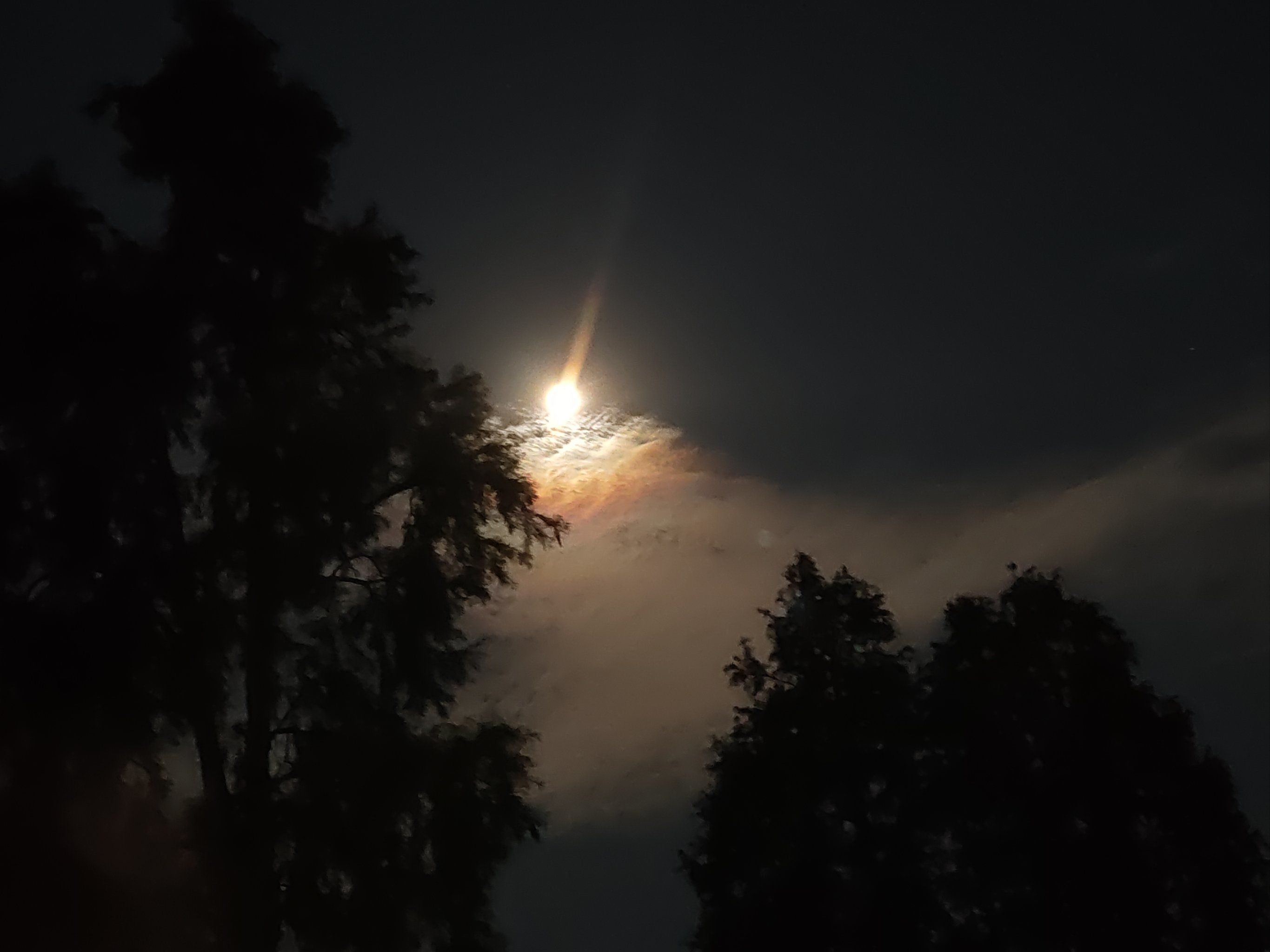 夜晚的天空