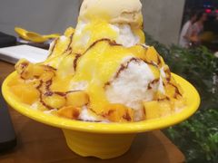 芒果牛奶雪花冰-仁喜记甜品(油松路店)