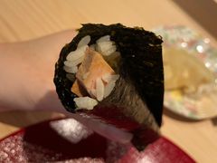 安康鱼肝手卷-嶺寿司