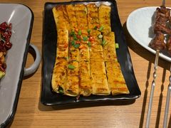 烤干豆腐菜卷-森龍邑·烧烤·海鲜·炒菜(闽江路店)
