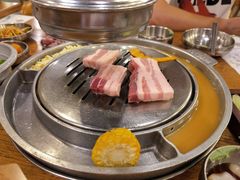 刀鞘五花肉-姜虎东白丁韩国烤肉(吉利大厦店)