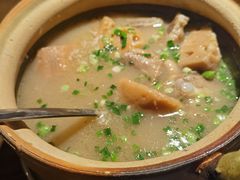 铫子煨排骨粉莲藕汤-清水亭湖北菜(大屯DT51店)