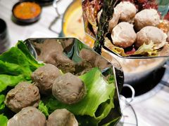 牛肉双丸拼盘-左庭右院鲜牛肉火锅(浦江欢乐颂店)