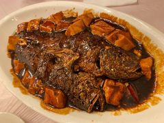 红烧豆腐烩黄鱼-玲珑餐厅(陕西南路店)