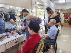 -时光纪亲子全家福照相馆(静安店母女写真父母纪念照)