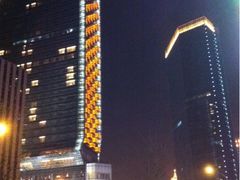 酒店外囲夜景-成都仁恒格蓝柏薇酒店公寓