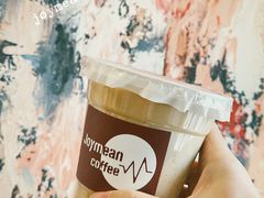 肉桂拿铁-Joymean coffee.见面咖啡
