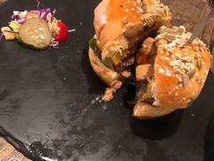 单片鹅肝汉堡-HIGH FIVE哈福手工汉堡(桂林路店)