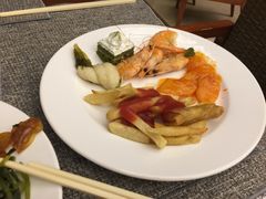 盐水虾-天津东丽湖恒大酒店-温泉自助餐厅