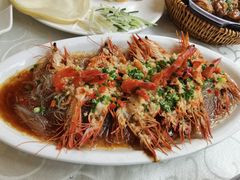 蒜蓉开边草虾-阿英煲(凉城路店)