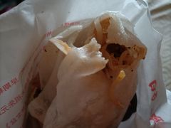 素卷馍加把子肉和卤蛋-安徽阜阳卷馍(西单店)