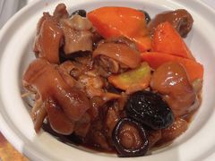 胡萝卜鲍汁焖猪蹄-106餐厅(山水文园店)
