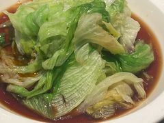 白灼生菜-新白鹿餐厅(松江开元地中海店)