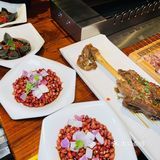 这家羊肉串真香呀∽