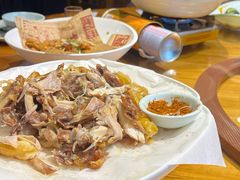 -头上红煨盐鸡·非遗院子餐厅