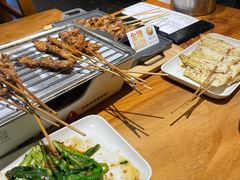 烤宽叶韭菜-木屋烧烤(龙岗龙城万科里店)