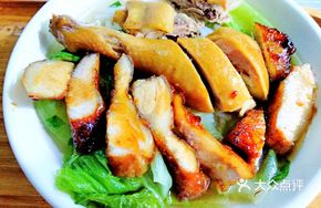 Char Siu Chicken Kidney Rice Noodles