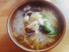 鸡汤三鲜米线-成都麻辣肉饼(上马营店)