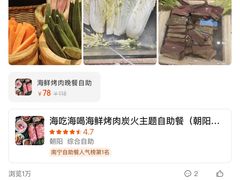 -海吃海喝海鲜烤肉炭火主题自助餐(朝阳店)