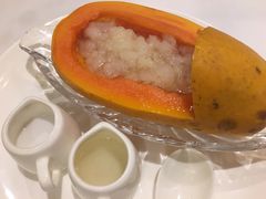 木瓜炖雪蛤-上海会馆(香港名都店)