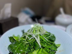 白灼广东芥兰-鸭王烤鸭店(三里河店)