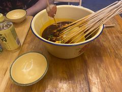 -拈签一笑黄牛肉辣卤串串