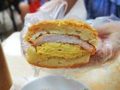 猪扒蛋菠萝包-沙溪兄茶餐厅