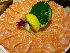 三文鱼刺身-万岁寿司(万国店)