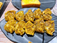 韭菜肉烤饺-沈记烧烤海鲜(江汉二路店)