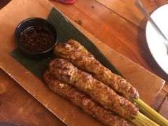 沙爹猪肉串-Naughty Nuri’s Phuket
