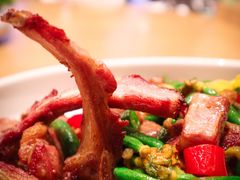 乳瓜花干香爆羊排-彩丰楼中餐厅·仁恒洲际酒店