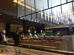 自助取餐区-上海虹桥宾馆味翠餐厅